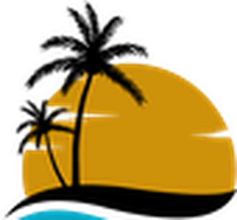 SoCalFun365 sun and palm trees logo