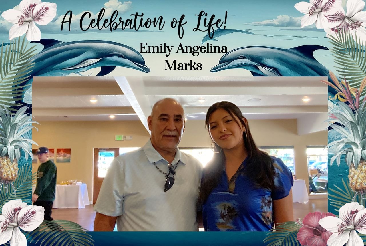 A Celebration of Life tribute at a SoCalFun365 photo booth in Orange County
