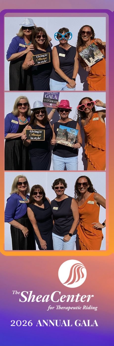 A SoCalFun365 photo booth strip from the Shea Center annual charity gala